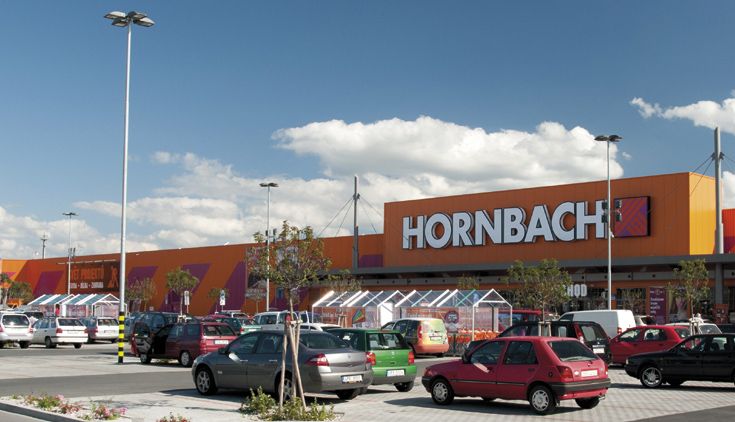 Hornbach, Plzeň